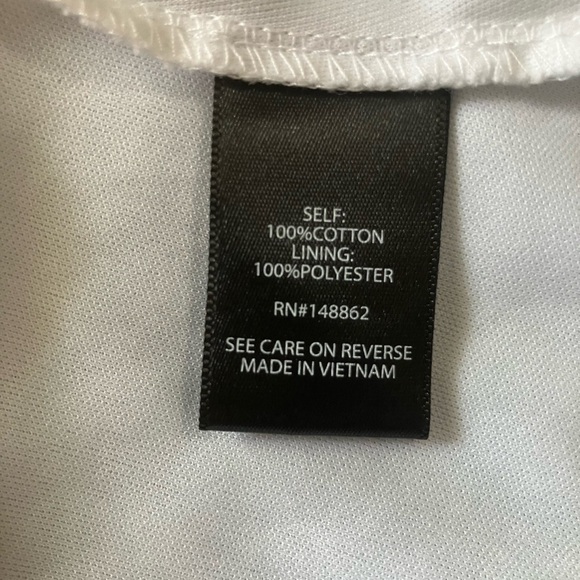 Torrid Midi Gauzy Lined Sun Dress Pockets White Beachy Cottagecore Ruffle 1X - Picture 11 of 12